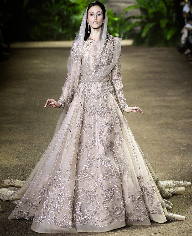 Elie Saab expensive wedding dress