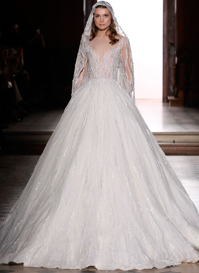 Wedding dress from the couture collection