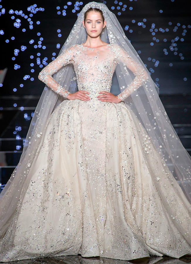 Wedding dress from the couture collection