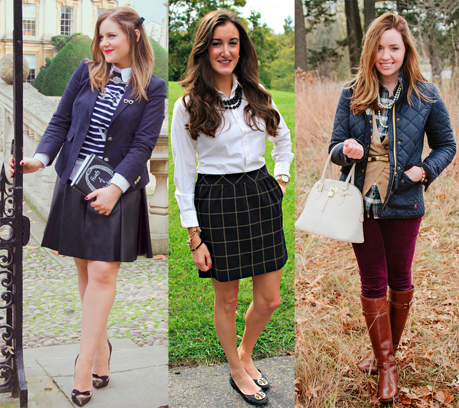 Preppy style for girls