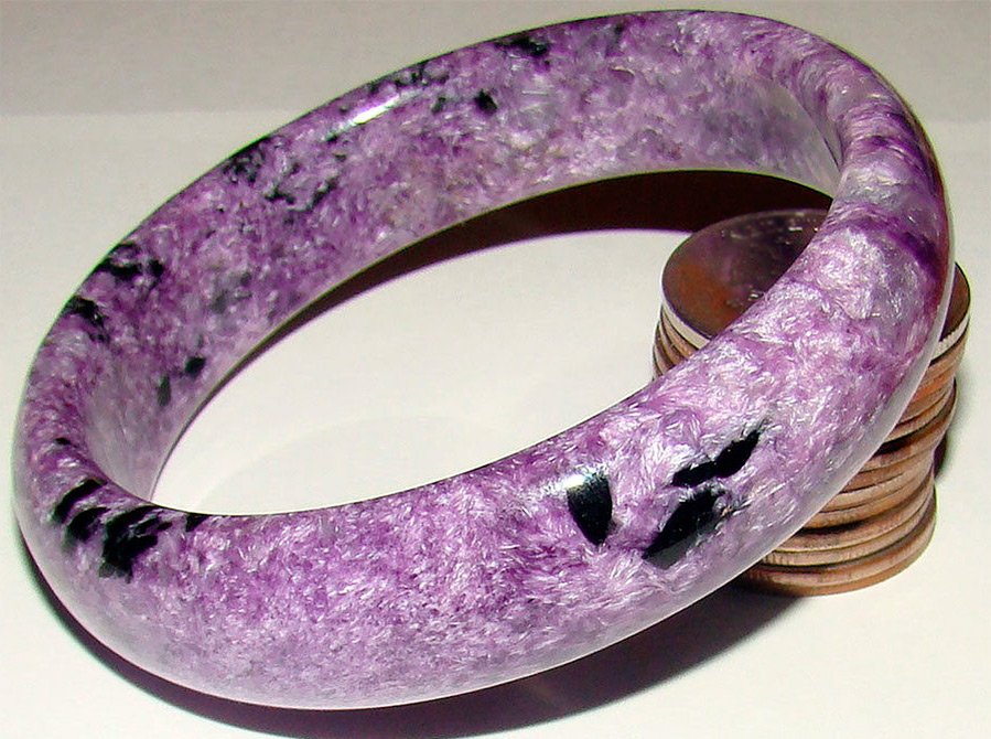 Charoite bracelet