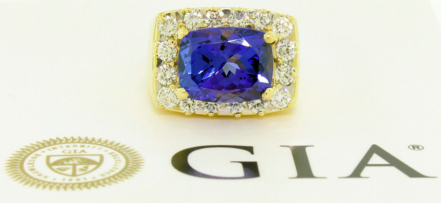 Tanzanite ring