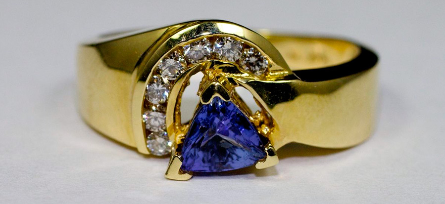 Tanzanite ring