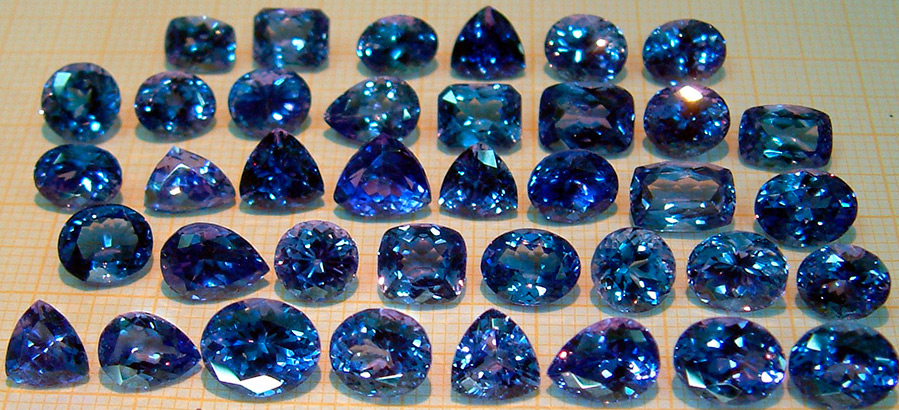 Tanzanite stone