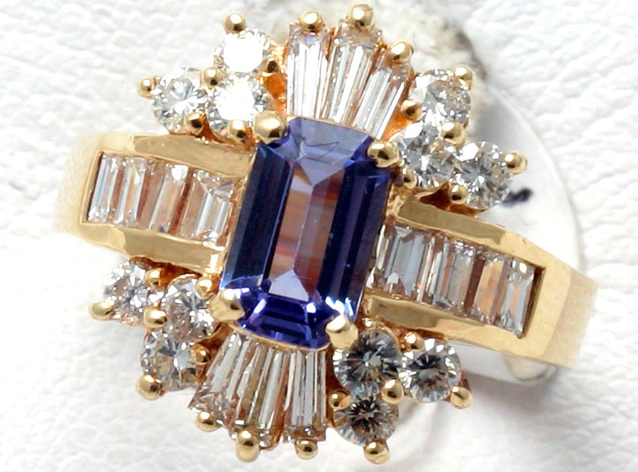 Tanzanite ring