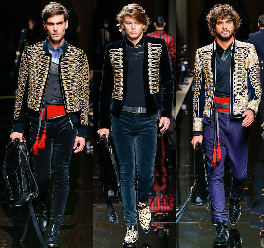 Jacket Hungarian in the Balmain collection