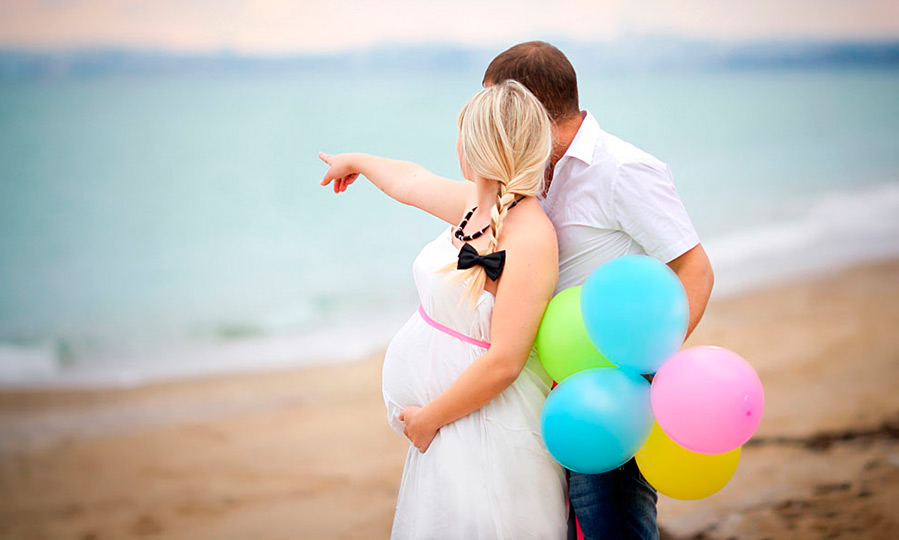 Is it possible to sunbathe for pregnant women at sea