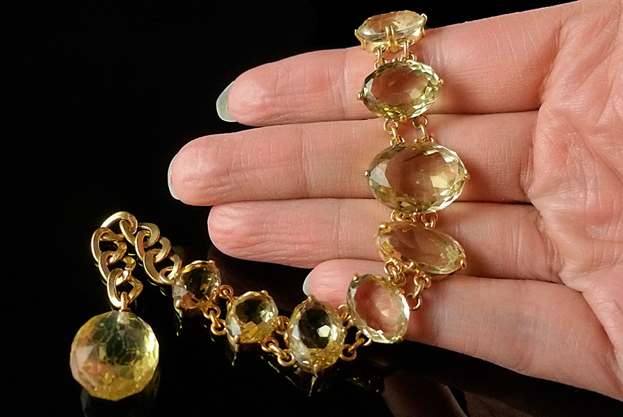 Citrine bracelet