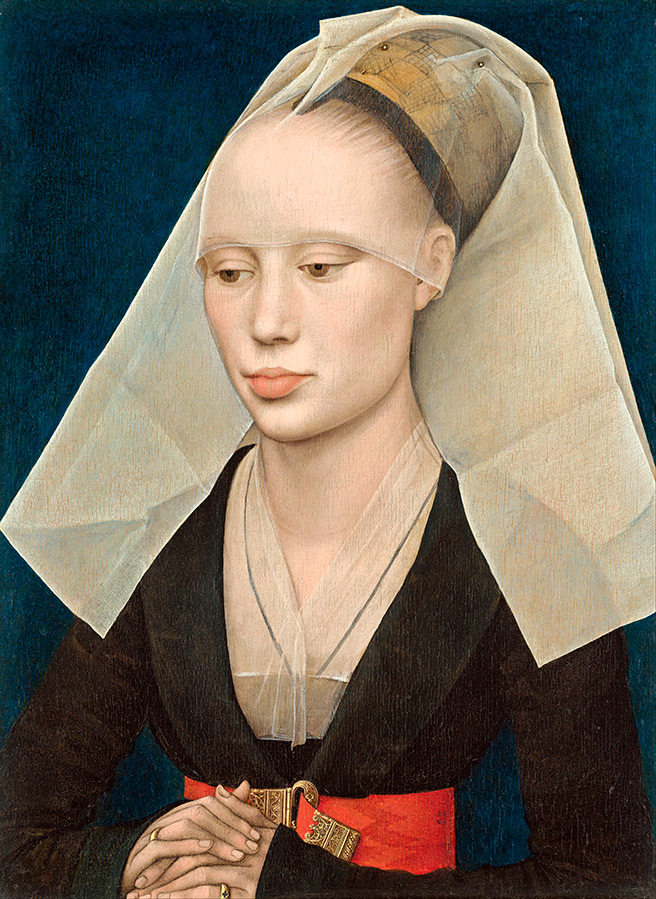 Female beauty in 15th century portraits