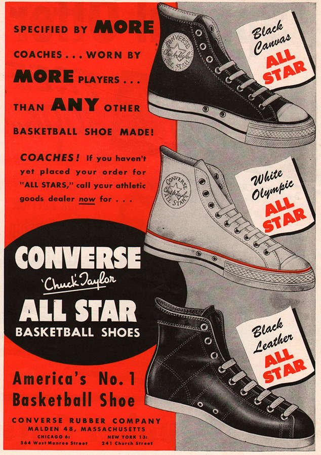 Converse sneakers - history