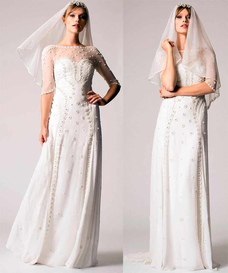 Temperley London wedding dresses