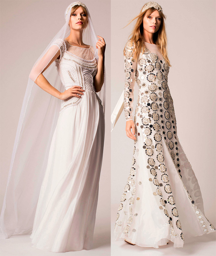 Temperley London wedding dresses