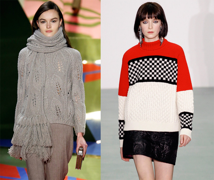 What to wear with a sweater 2024-2025