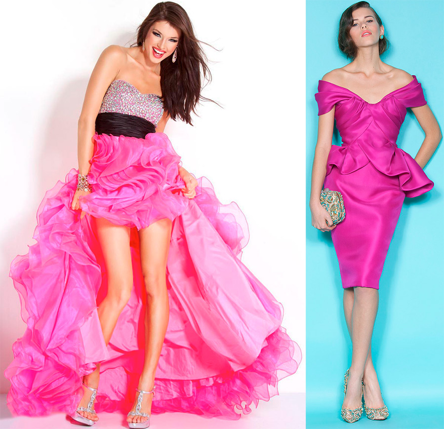 Fuchsia dresses