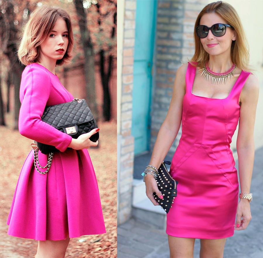 Fuchsia dresses