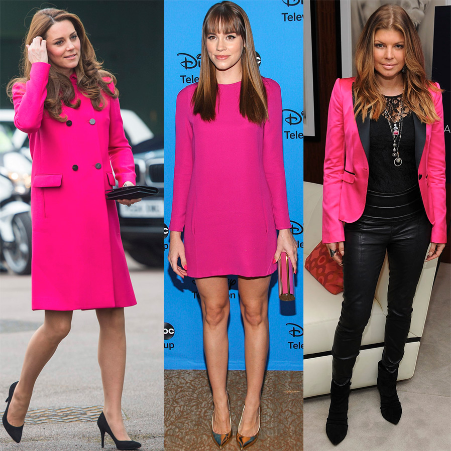 Fuchsia color in clothes