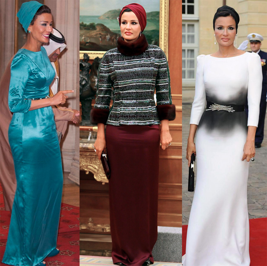 Sheikha Moza Dresses