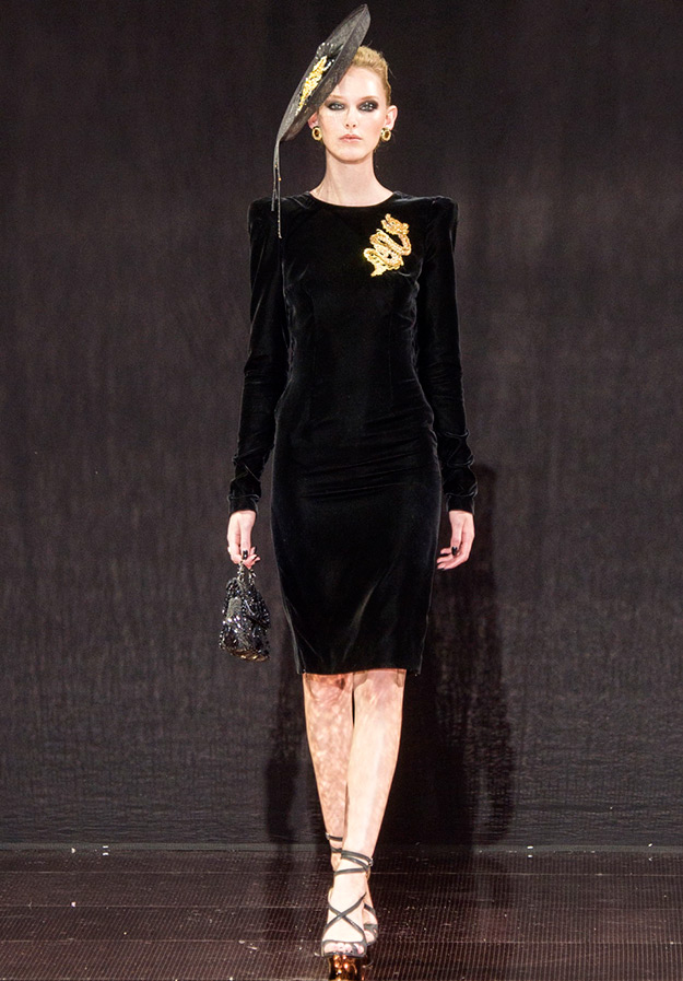 Guo Pei's black dress