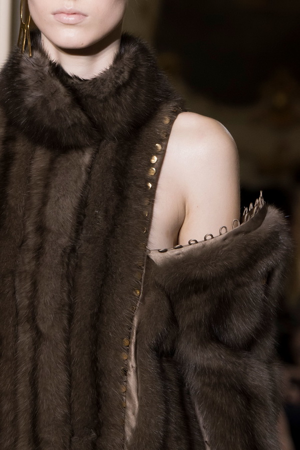 Fur coat made of natural fur 2024-2025