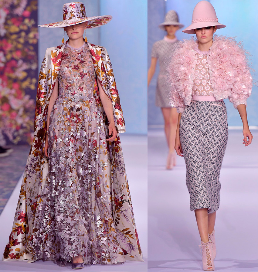 Luxurious Ralph & Russo dresses from the 2024-2025 couture collection