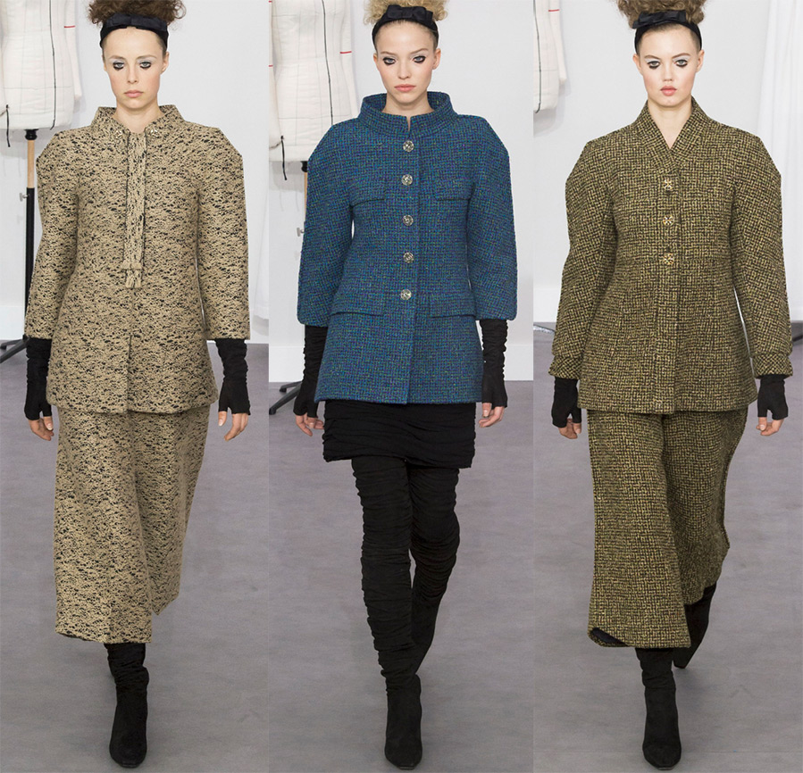 Chanel tweed suits 2024-2025