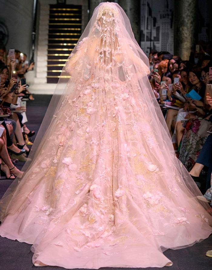 Wedding in a haute couture dress from the 2024-2025 collections