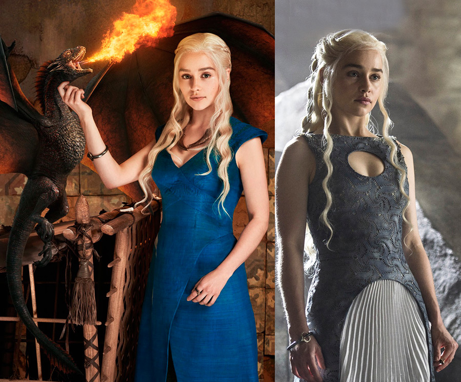 the image of Daenerys Targaryen