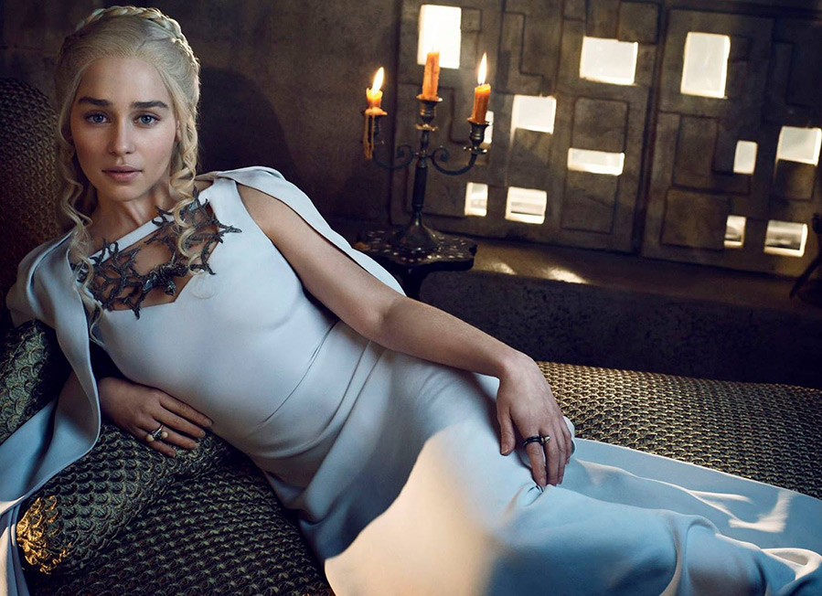 the image of Daenerys Targaryen