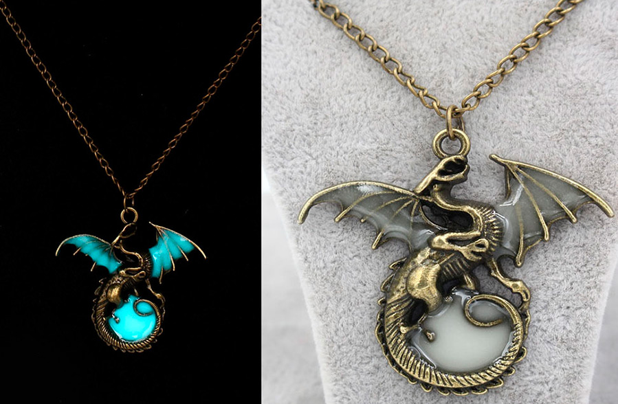 Jewelry with dragons