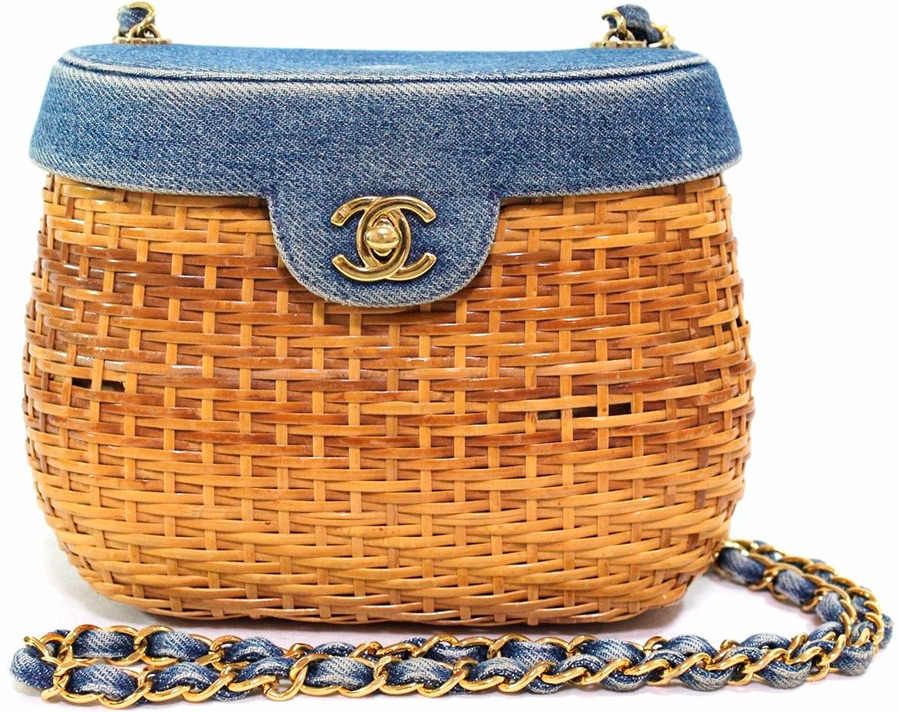 Chanel Straw Bag