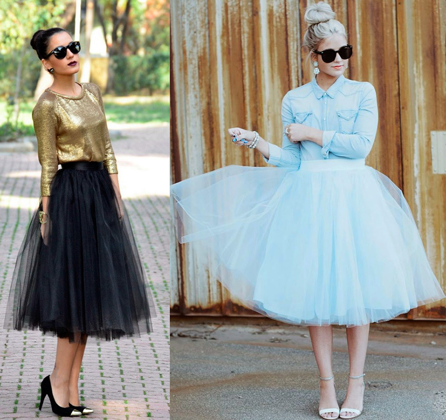 The most magnificent tulle skirts