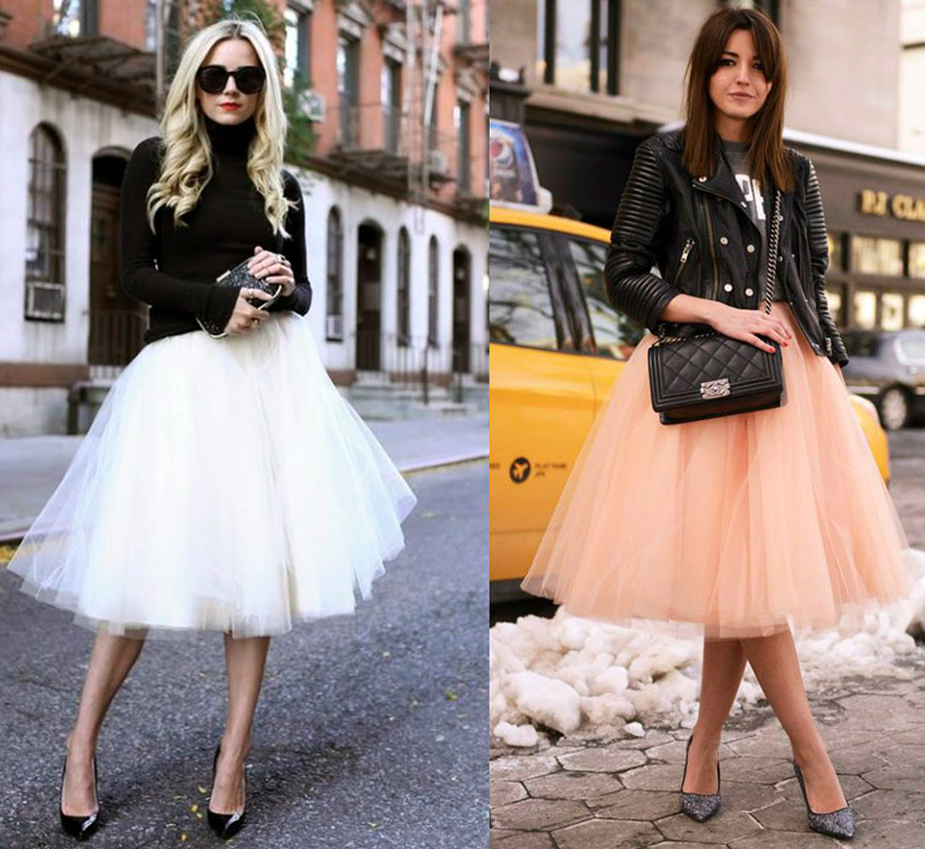 The most magnificent tulle skirts