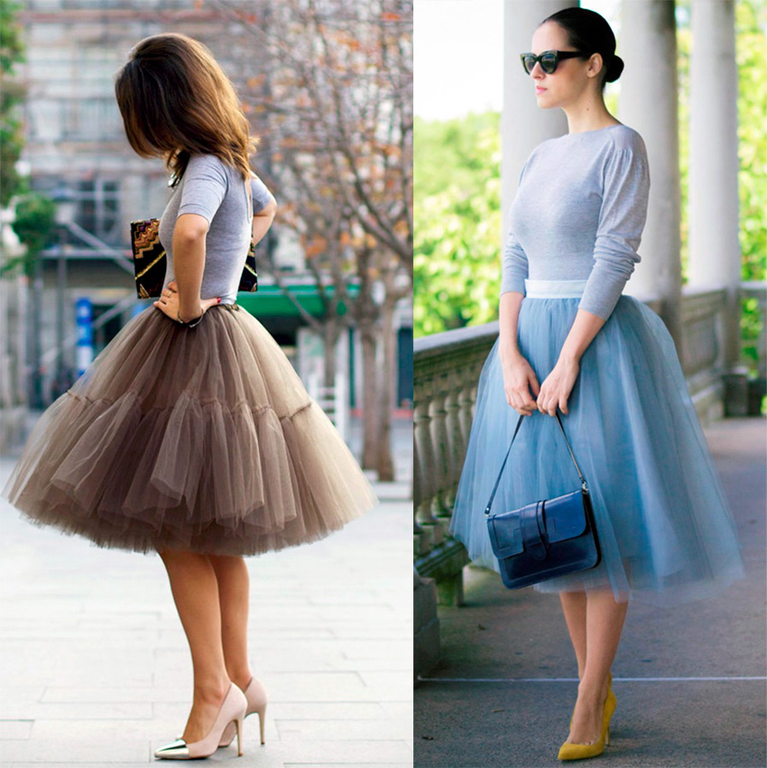 Tulle skirts