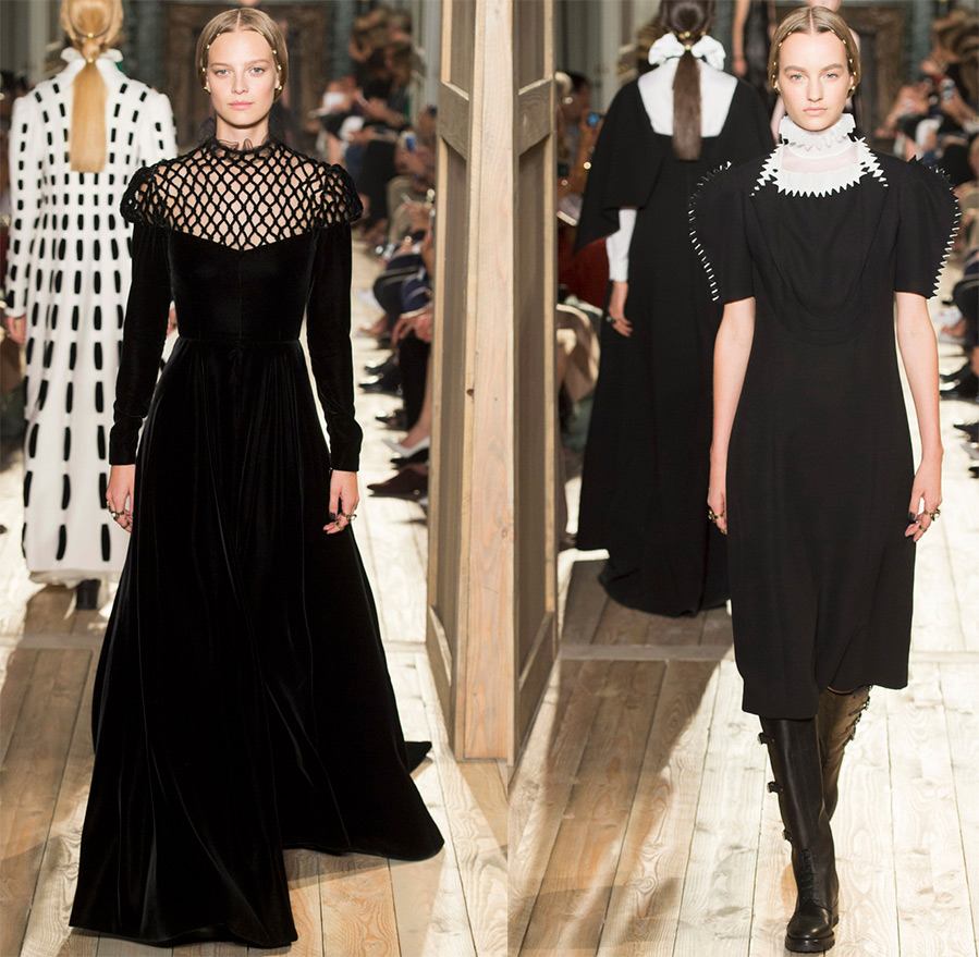 Valentino Black Dresses