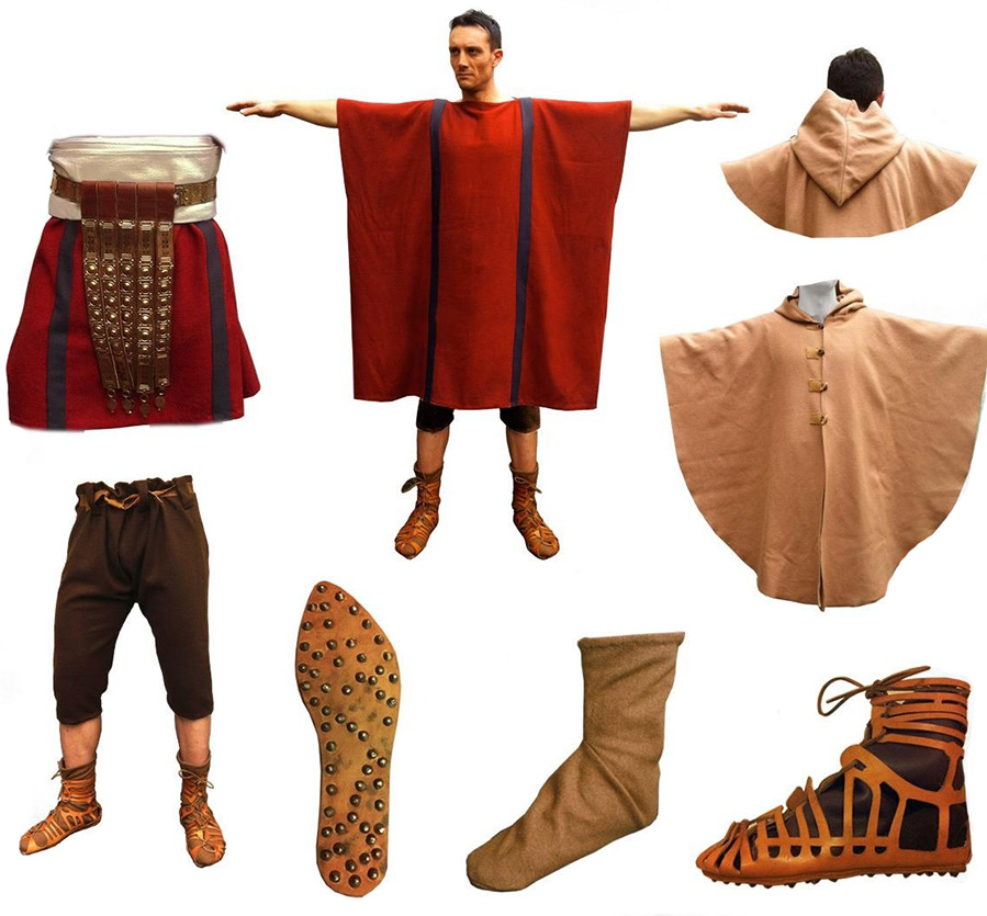 Costume history and fashion in ancient Rome