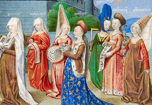 How gothic princesses dressed - medieval fashion