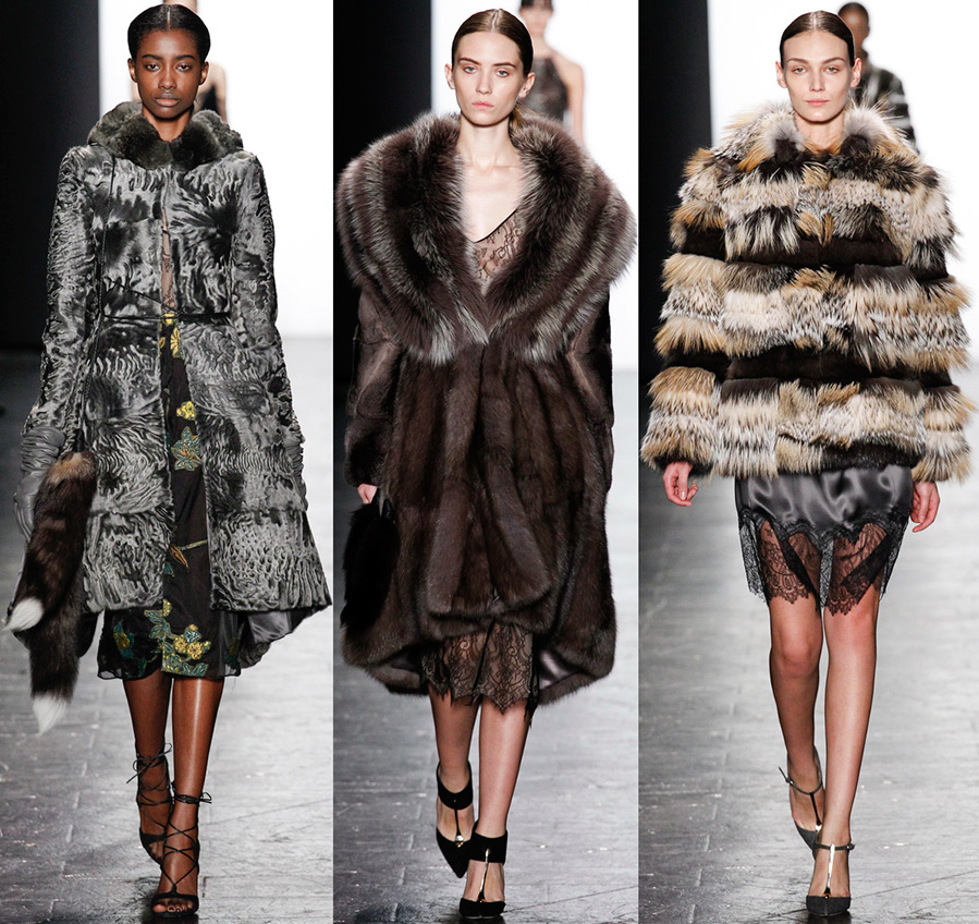 Women's fur coats Dennis Basso