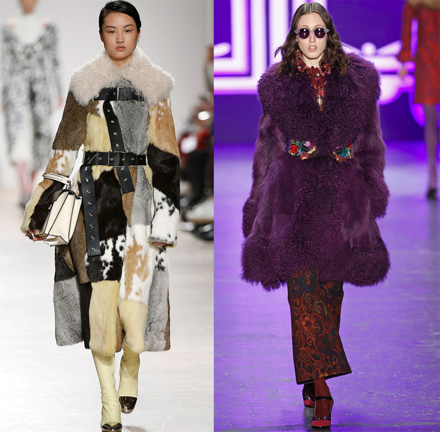 The most fashionable women's fur coats 2024-2025