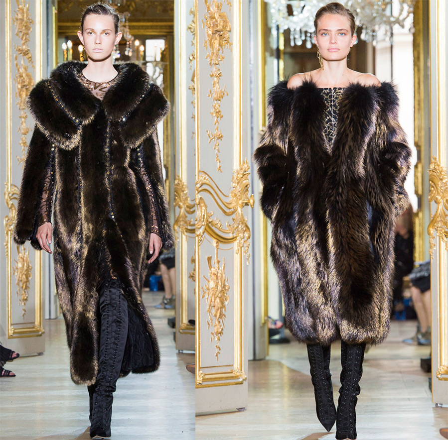 Fashionable fur coats J. Mendel