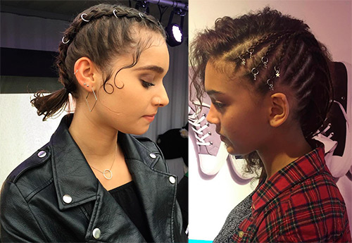 Hair piercing - an original beauty trend