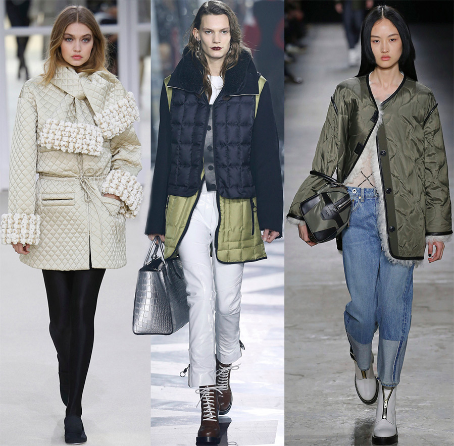 Quilted jackets fall-winter 2024-2025