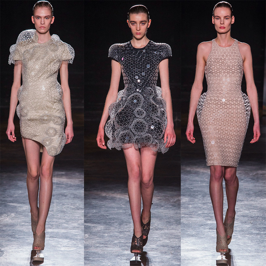 Futuristic dresses