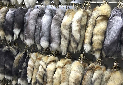 How a fur bag keychain will transform your winter look