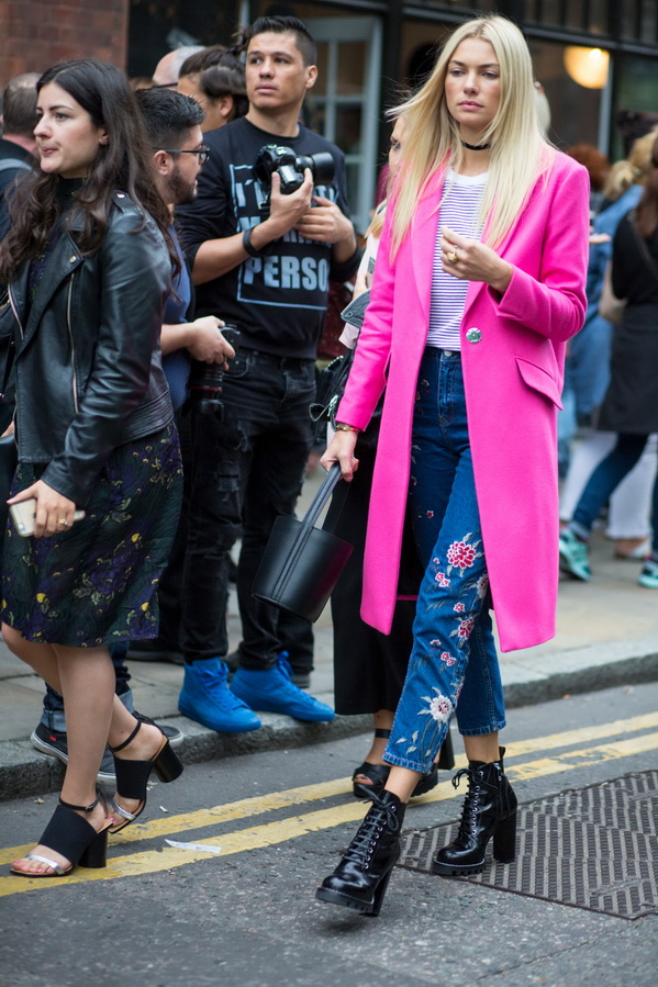 Street style from London Fashion Week