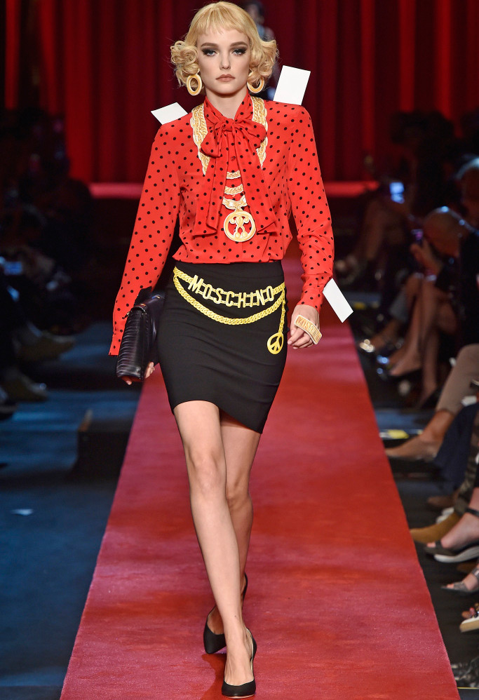 Moschino 2024 - paper dolls for women