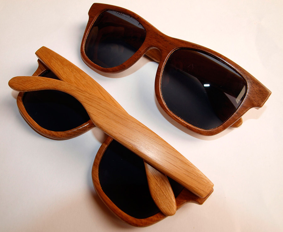 Wooden sunglasses