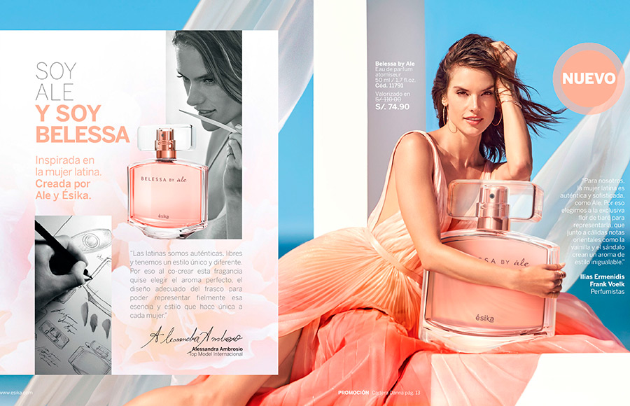 Alessandra Ambrosio launches her first perfume