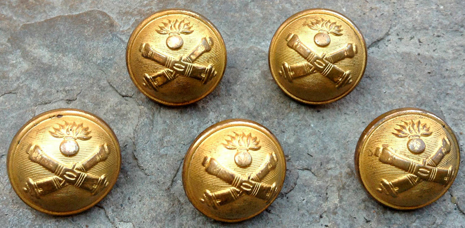 Military Vintage Buttons