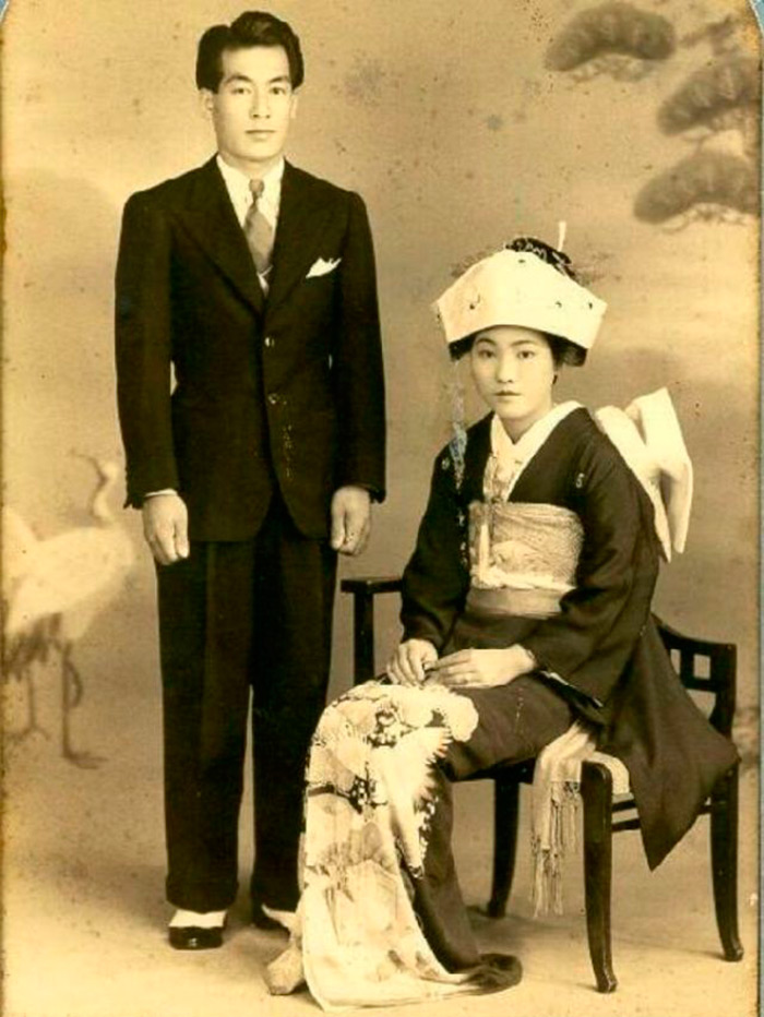 Traditional wedding in Japan