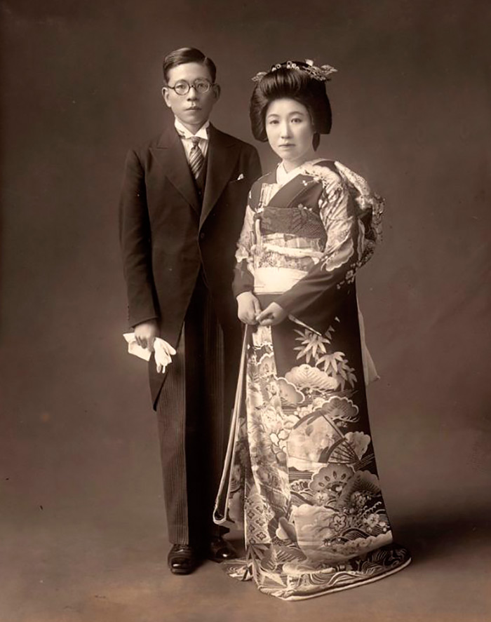 Traditional wedding in Japan